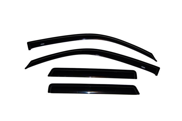 Auto Ventshade (AVS) - Auto Ventshade (AVS) Ventvisor Deflector; Smoke; Outside Mount; 4 pc. 94802