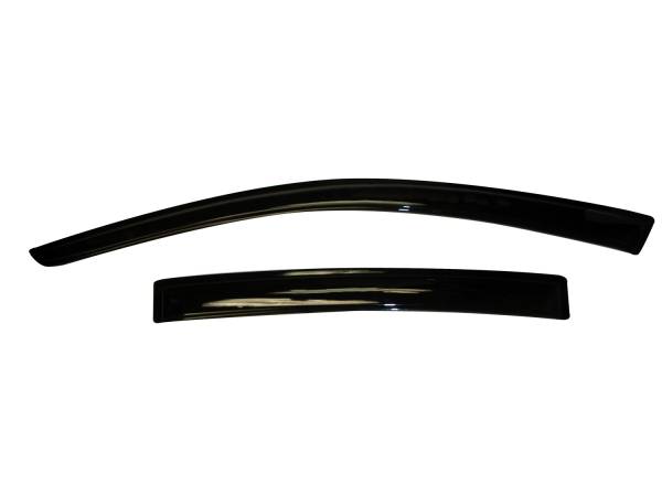 Auto Ventshade (AVS) - Auto Ventshade (AVS) Ventvisor Deflector; Smoke; Outside Mount; 4 pc. 94215