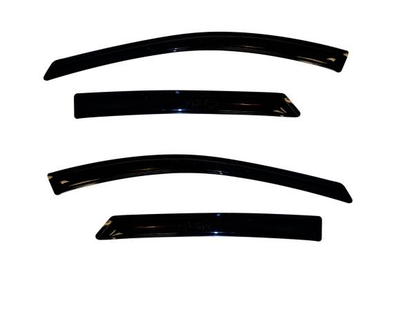 Auto Ventshade (AVS) - Auto Ventshade (AVS) Ventvisor Deflector; Smoke; Outside Mount; 4 pc. 94273