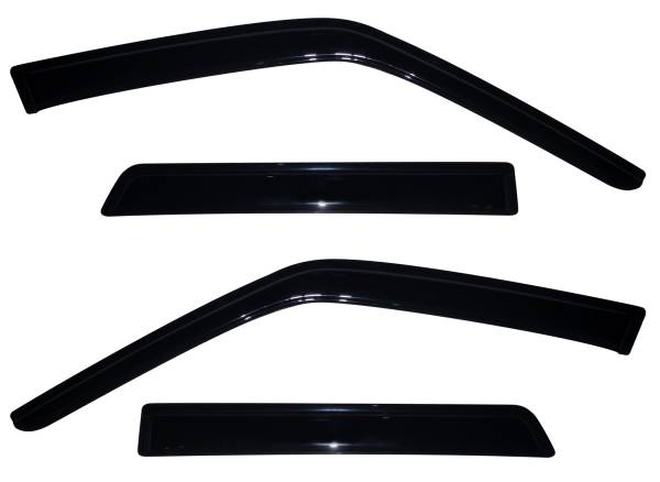 Auto Ventshade (AVS) - Auto Ventshade (AVS) Ventvisor Deflector; Smoke; Outside Mount; 4 pc. 94378