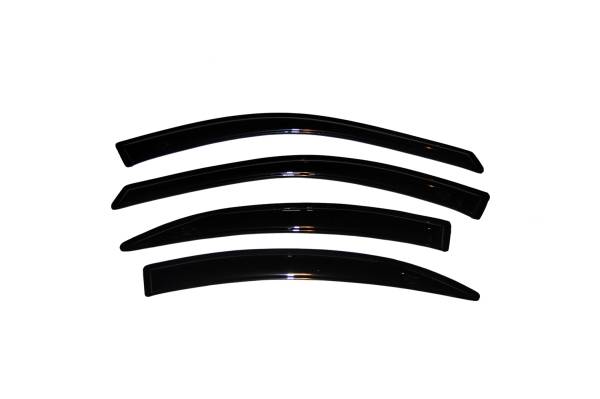 Auto Ventshade (AVS) - Auto Ventshade (AVS) Ventvisor Deflector; Smoke; Outside Mount; 4 pc. 94901