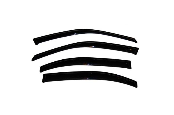 Auto Ventshade (AVS) - Auto Ventshade (AVS) Ventvisor Deflector; Smoke; Outside Mount; 4 pc. 94911