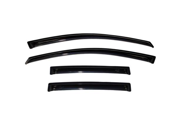 Auto Ventshade (AVS) - Auto Ventshade (AVS) Ventvisor Deflector; Smoke; Outside Mount; 4 pc. 94009