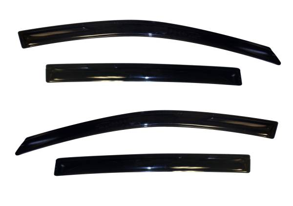 Auto Ventshade (AVS) - Auto Ventshade (AVS) Ventvisor Deflector; Smoke; Outside Mount; 4 pc. 94639