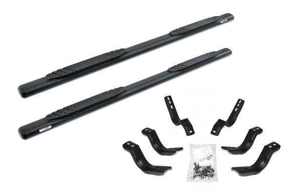 Go Rhino - Go Rhino 1000 Series Cab length - Textured Black Bars + Brackets 104441587T