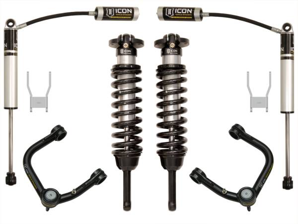 ICON Vehicle Dynamics - ICON Vehicle Dynamics 12-15 HILUX 0-3" STAGE 3 SUSPENSION SYSTEM W TUBULAR UCA K53143T