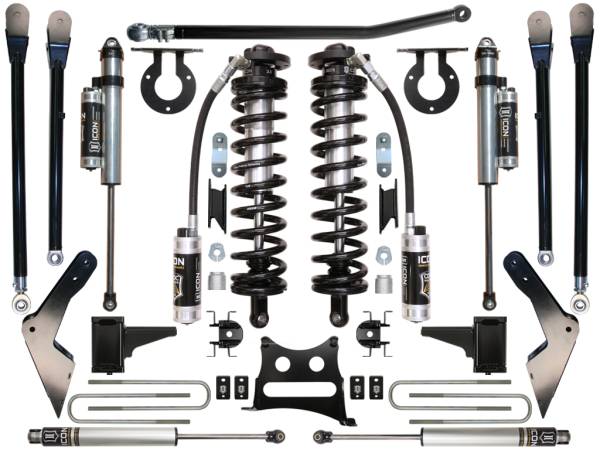 ICON Vehicle Dynamics - ICON Vehicle Dynamics 08-10 FORD F-250/F-350 4-5.5" STAGE 5 COILOVER CONVERSION SYSTEM K63125