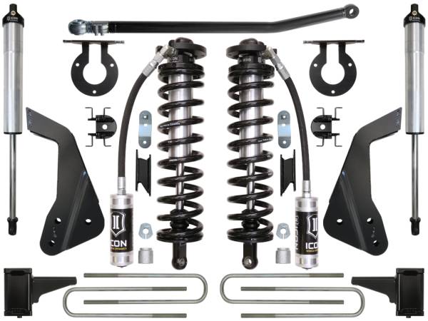 ICON Vehicle Dynamics - ICON Vehicle Dynamics 08-10 FORD F-250/F-350 4-5.5" STAGE 2 COILOVER CONVERSION SYSTEM K63122