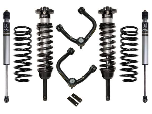 ICON Vehicle Dynamics - ICON Vehicle Dynamics 10-UP FJ/10-UP 4RUNNER 0-3.5" STAGE 2 SUSPENSION SYSTEM W TUBULAR UCA K53062T