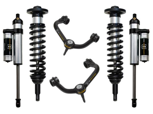 ICON Vehicle Dynamics - ICON Vehicle Dynamics 04-08 FORD F150 4WD 0-2.63" STAGE 3 SUSPENSION SYSTEM W TUBULAR UCA K93022T