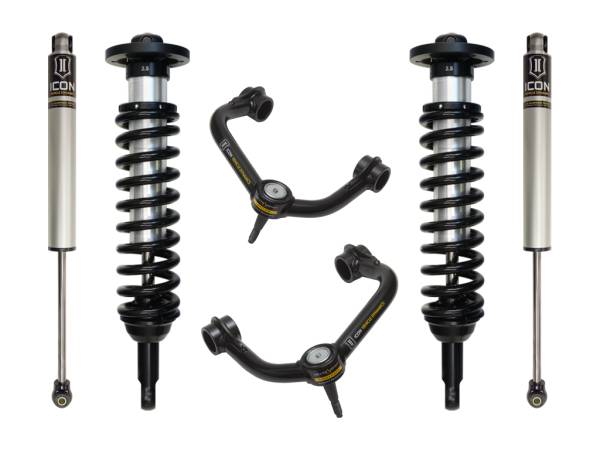 ICON Vehicle Dynamics - ICON Vehicle Dynamics 04-08 FORD F150 4WD 0-2.63" STAGE 2 SUSPENSION SYSTEM W TUBULAR UCA K93021T