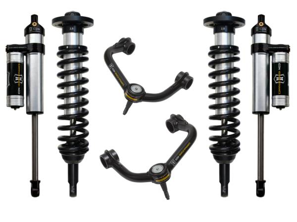 ICON Vehicle Dynamics - ICON Vehicle Dynamics 04-08 FORD F150 2WD 0-2.63" STAGE 3 SUSPENSION SYSTEM W TUBULAR UCA K93032T