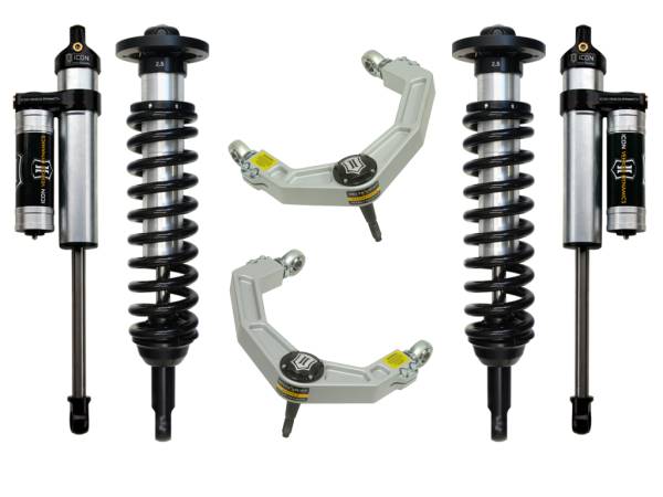 ICON Vehicle Dynamics - ICON Vehicle Dynamics 04-08 FORD F150 4WD 0-2.63" STAGE 3 SUSPENSION SYSTEM W BILLET UCA K93022