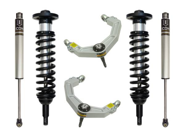 ICON Vehicle Dynamics - ICON Vehicle Dynamics 04-08 FORD F150 4WD 0-2.63" STAGE 2 SUSPENSION SYSTEM W BILLET UCA K93021