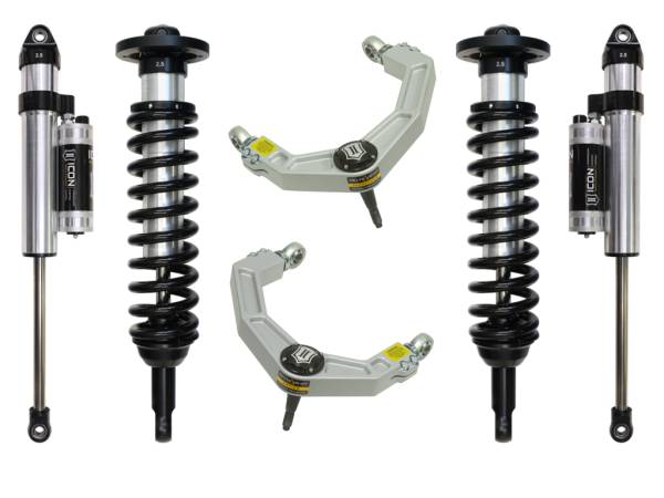 ICON Vehicle Dynamics - ICON Vehicle Dynamics 04-08 FORD F150 4WD 0-2.63" STAGE 4 SUSPENSION SYSTEM W BILLET UCA K93023