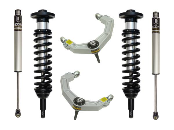 ICON Vehicle Dynamics - ICON Vehicle Dynamics 04-08 FORD F150 2WD 0-2.63" STAGE 2 SUSPENSION SYSTEM W BILLET UCA K93031