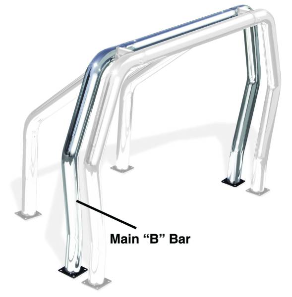 Go Rhino - Go Rhino! Bed Bars - "B" Main Bar