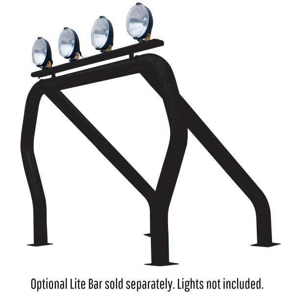 Go Rhino - Go Rhino! Bed Bars- Single Bar/Single Kicker (Between Wheel Wells)