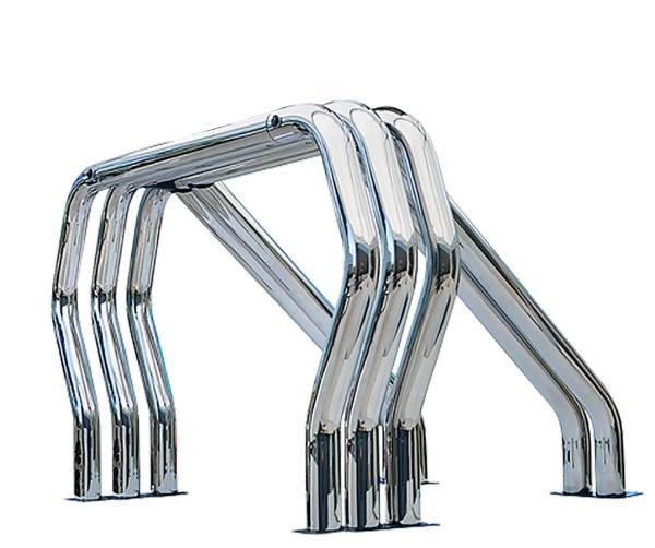 Go Rhino - Go Rhino! Bed Bars- Triple Bar/Double Kicker (Between Wheel Wells)