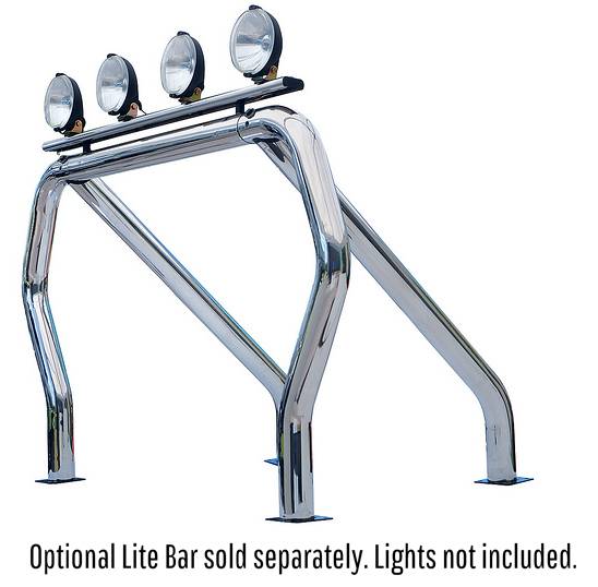 Go Rhino - Go Rhino! Bed Bars- Single Bar/Single Kicker (Between Wheel Wells)