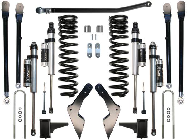 ICON Vehicle Dynamics - ICON Vehicle Dynamics 05-07 FORD F250/F350 4.5" STAGE 4 SUSPENSION SYSTEM K64503