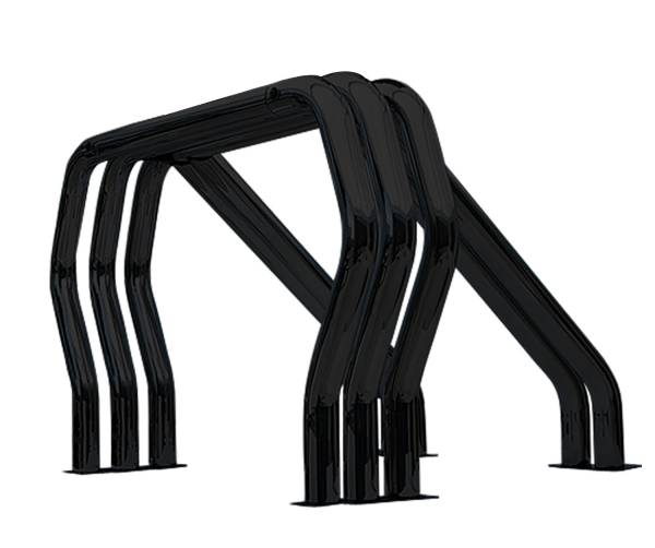 Go Rhino - Go Rhino! Bed Bars- Triple Bar/Double Kicker (Between Wheel Wells)