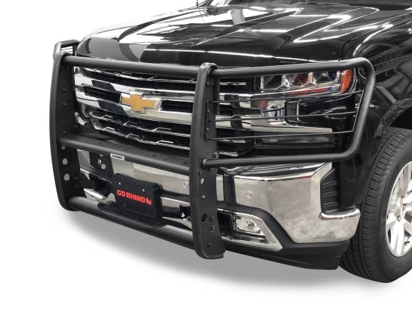 Go Rhino - Go Rhino 3100 Series StepGuard - Center Grille + Brush Guards 3176MT