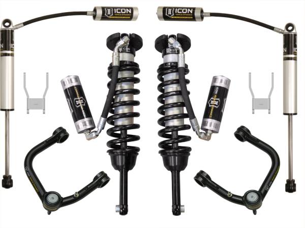 ICON Vehicle Dynamics - ICON Vehicle Dynamics 05-11 HILUX 0-3" STAGE 4 SUSPENSION SYSTEM W TUBULAR UCA K53139T