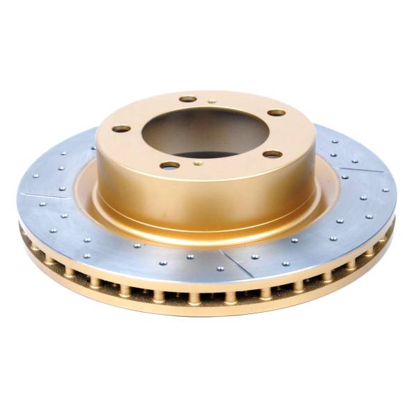 Disc Brakes Australia - Disc Brakes Australia Street Series Rotor - Cross Drilled/Slotted Uni-Directional Rotor DBA2736X
