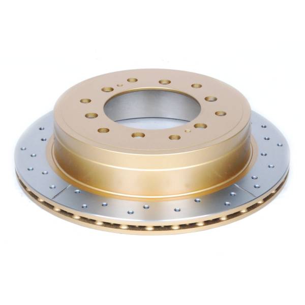Disc Brakes Australia - Disc Brakes Australia Street Series Rotor - Cross Drilled/Slotted Uni-Directional Rotor DBA2737X