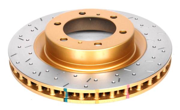 Disc Brakes Australia - Disc Brakes Australia 4000 Series Rotor - Cross Drilled/Slotted Uni-Directional Rotor DBA42736XS