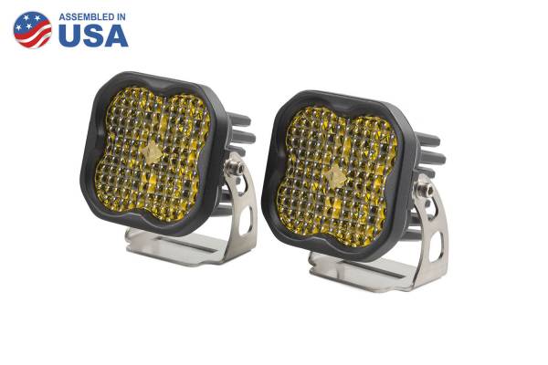 Diode Dynamics - Diode Dynamics Pod light featuring advanced TIR optics for high efficiency and focus. DD6125P