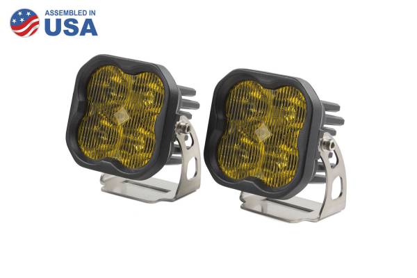 Diode Dynamics - Diode Dynamics Pod light featuring advanced TIR optics for high efficiency and focus. DD6126P