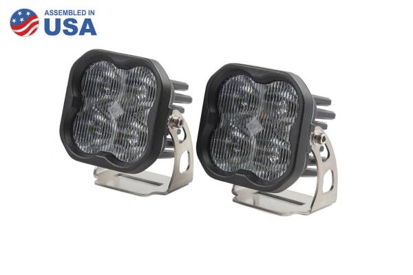Diode Dynamics - Diode Dynamics Pod light featuring advanced TIR optics for high efficiency and focus. DD6130P