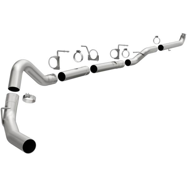 MagnaFlow Exhaust Products - MagnaFlow Exhaust Products Aluminized Custom Builder Pipe Kit Diesel 4in. Downpipe-Back 18980