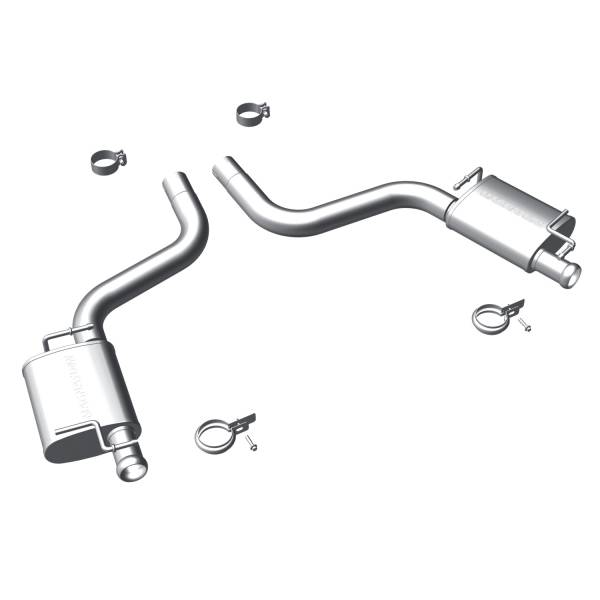 MagnaFlow Exhaust Products - MagnaFlow Exhaust Products Street Series Stainless Axle-Back System 16882