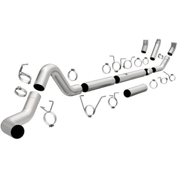 MagnaFlow Exhaust Products - MagnaFlow Exhaust Products Aluminized Custom Builder Pipe Kit Diesel 5in. Turbo-Back 18956