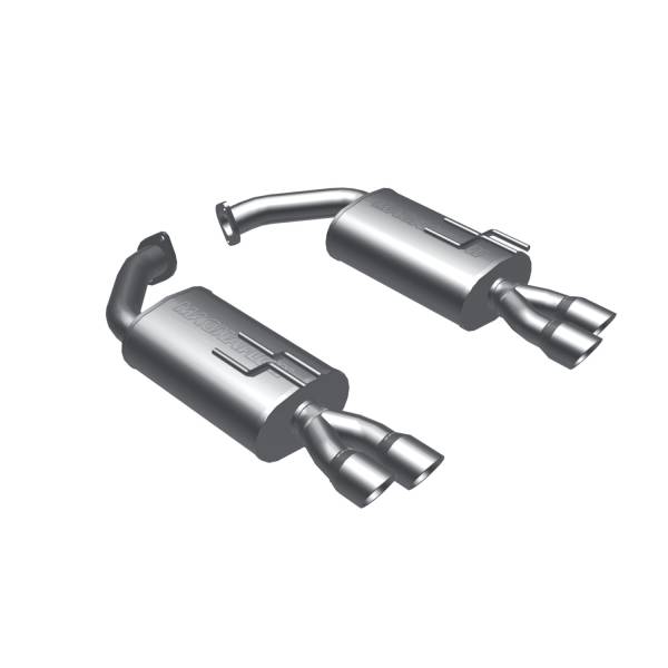 MagnaFlow Exhaust Products - MagnaFlow Exhaust Products Street Series Stainless Axle-Back System 16883