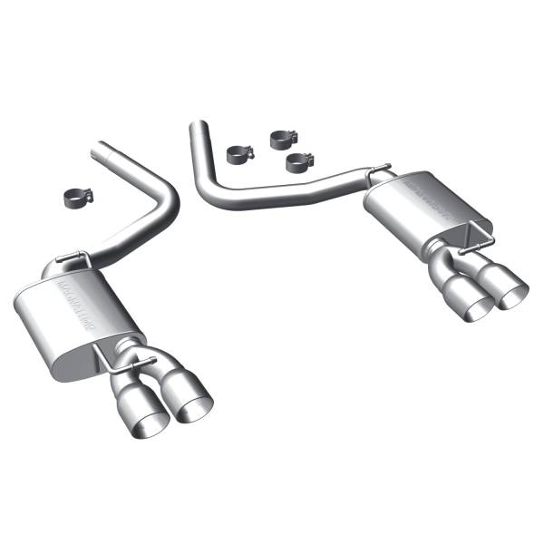 MagnaFlow Exhaust Products - MagnaFlow Exhaust Products Street Series Stainless Axle-Back System 16893