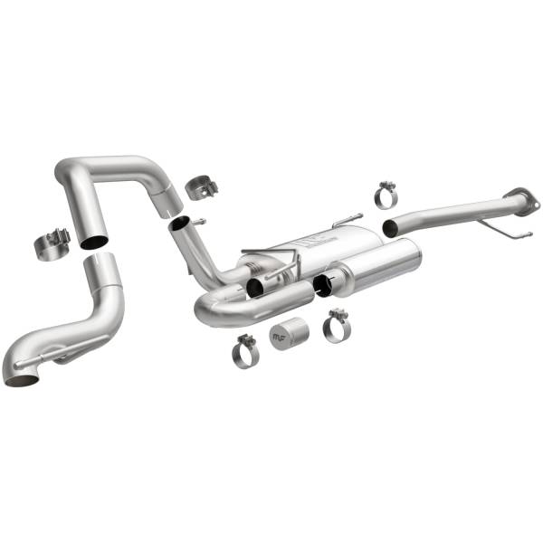 MagnaFlow Exhaust Products - MagnaFlow Exhaust Products Overland Series Stainless Cat-Back System 19546