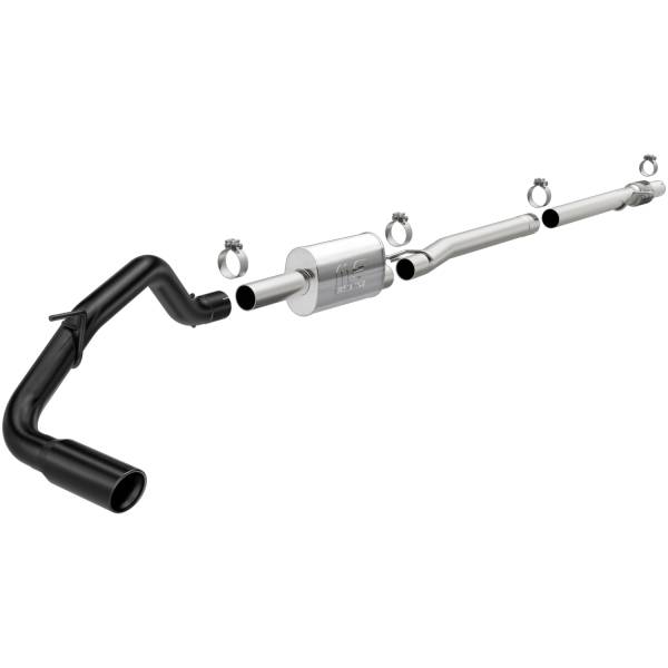 MagnaFlow Exhaust Products - MagnaFlow Exhaust Products Street Series Black Cat-Back System 19452
