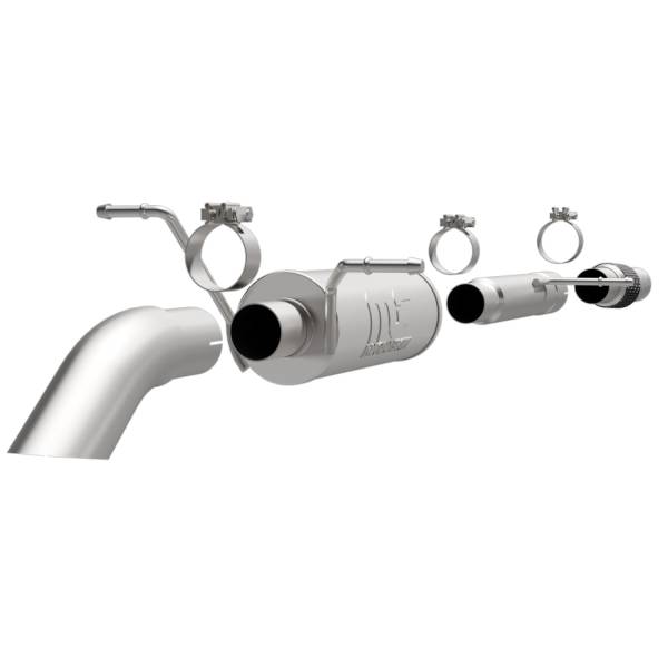 MagnaFlow Exhaust Products - MagnaFlow Exhaust Products Off Road Pro Series Gas Stainless Cat-Back 17148