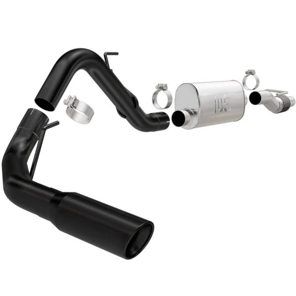MagnaFlow Exhaust Products - MagnaFlow Exhaust Products Street Series Black Cat-Back System 15364