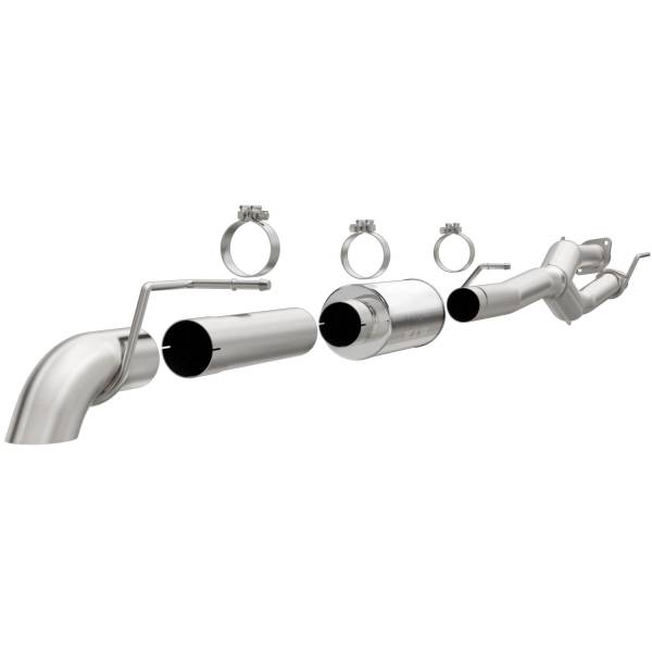 MagnaFlow Exhaust Products - MagnaFlow Exhaust Products Off Road Pro Series Gas Stainless Cat-Back 17200