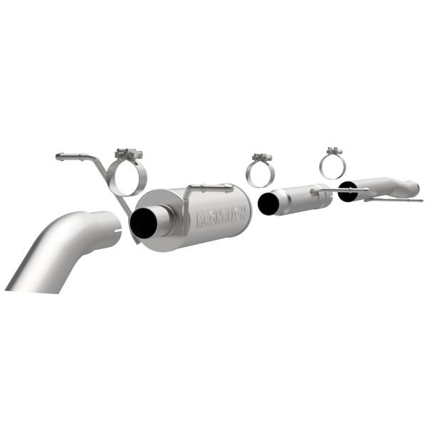 MagnaFlow Exhaust Products - MagnaFlow Exhaust Products Off Road Pro Series Gas Stainless Cat-Back 17102