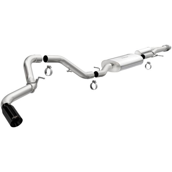MagnaFlow Exhaust Products - MagnaFlow Exhaust Products Street Series Black Chrome Cat-Back System 19542