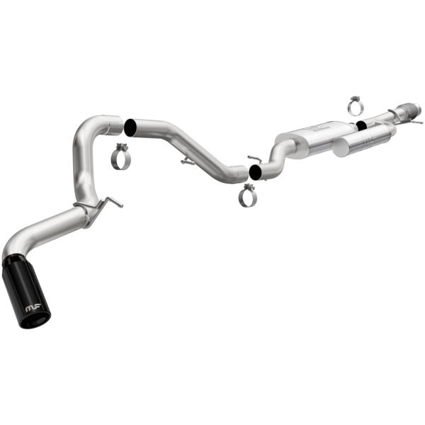 MagnaFlow Exhaust Products - MagnaFlow Exhaust Products Street Series Black Chrome Cat-Back System 19540
