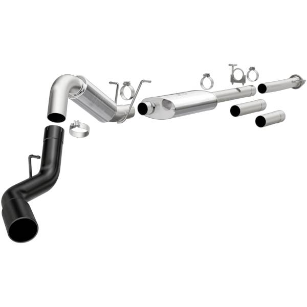 MagnaFlow Exhaust Products - MagnaFlow Exhaust Products Street Series Black Cat-Back System 19376