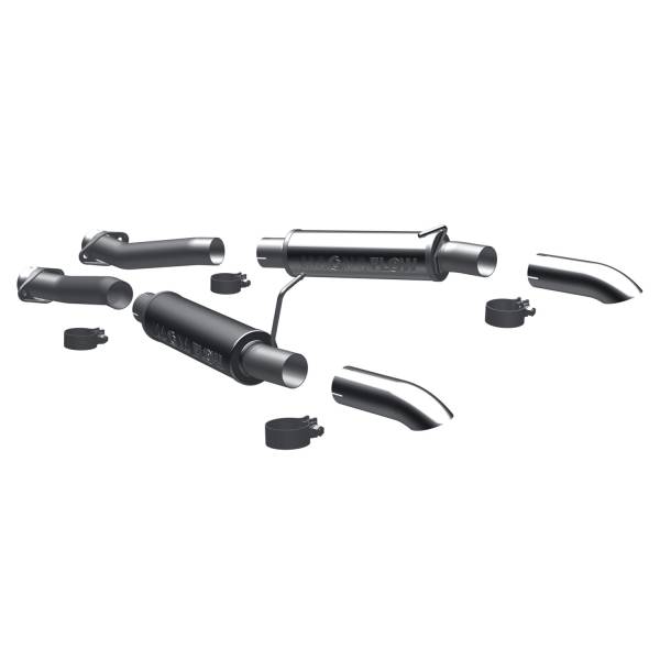 MagnaFlow Exhaust Products - MagnaFlow Exhaust Products Competition Series Stainless Cat-Back System 17118
