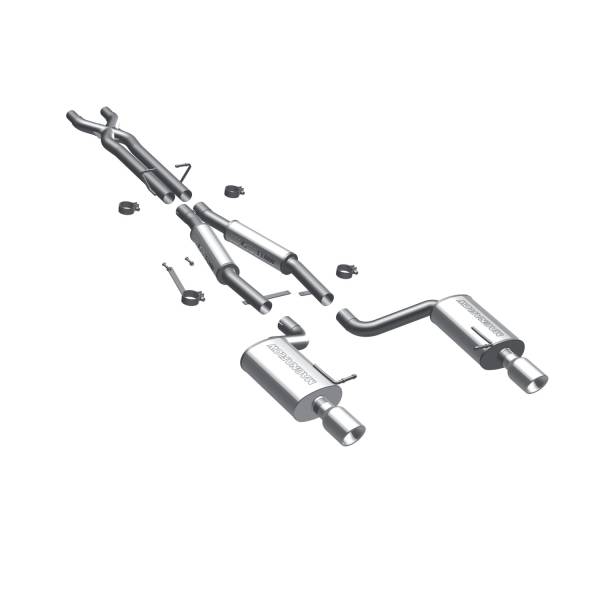 MagnaFlow Exhaust Products - MagnaFlow Exhaust Products Sport Series Stainless Cat-Back System 16586